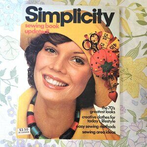 Vintage 1975 Simplicity Softcover Sewing Book